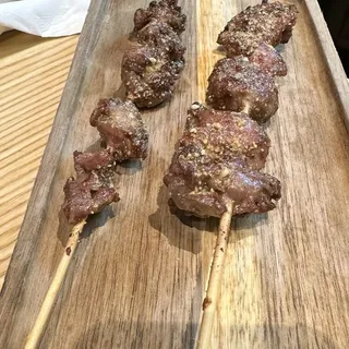 Chicken Gizzard Skewers