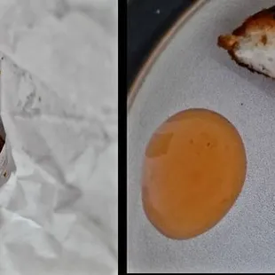 Shrimp Toast. Full of shrimp inside.