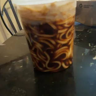 Plain Yat gaw mein, the sauce need to be thicker.