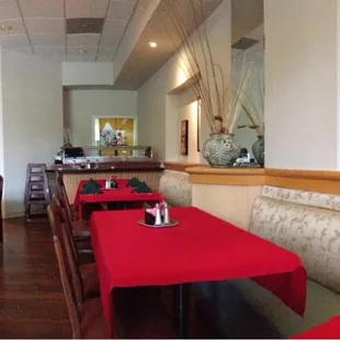 the interior of a restaurant