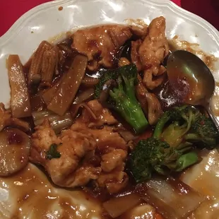 Hunan chicken! My fourth time this week!