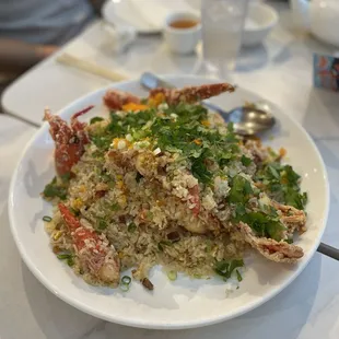 Stir fry lobster with glutinous/sticky fried rice- must get! Worth $60 price tag!