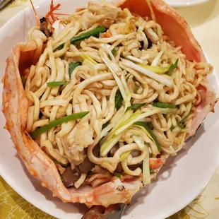 King Crab - stir fry with noodles