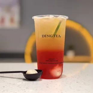 Lychee Watermelon Green Tea