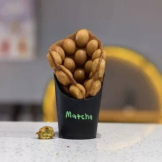 Matcha Bubble Waffle
