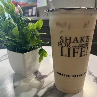 Jamin green milk Tea