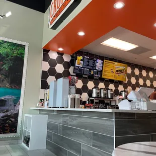 This is me waiting for my singular cup of boba. 30 mins in...  lol