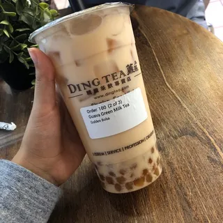 Guava Green Milk Tea