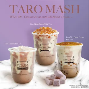 New Taro Drinks