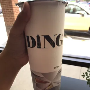 Paper cups! No plastic