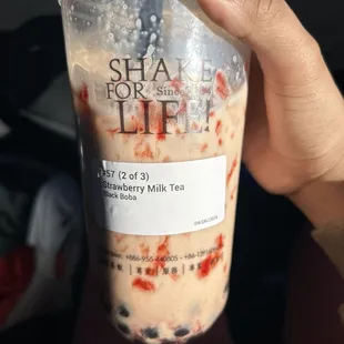 The Strawberry Milk Tea