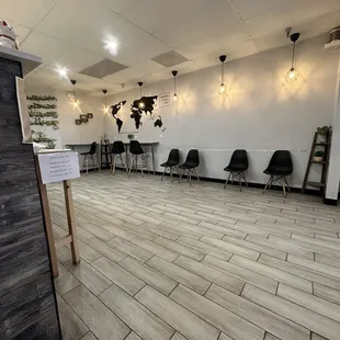 More seating area