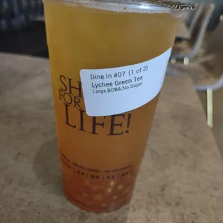 Lychee Green Tea Large