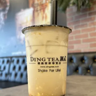 Creme Brulee Monster Boba Latte Large