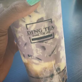 Burnt Taro Brulee Large