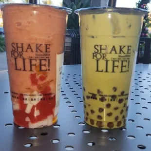 Strawberry Yakult Smoothie