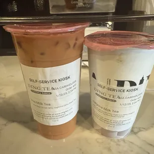 Dalgona Milk Tea