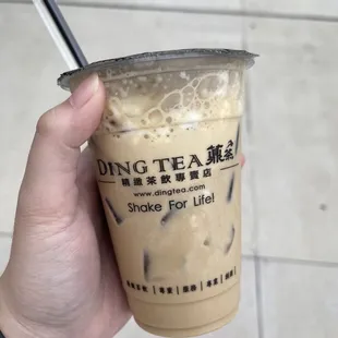 Condensed Milk Coffee with Sea Cream