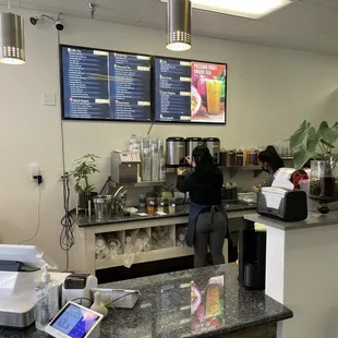 Front counter