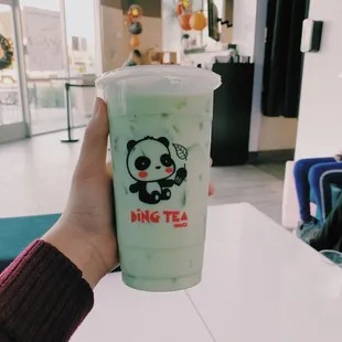 Honeydew Milk Tea