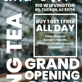 a poster for the event