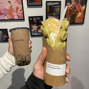 Chocolate Oolong Milk Tea