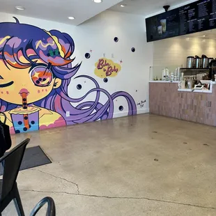 Nice atmosphere, and friendly staff.