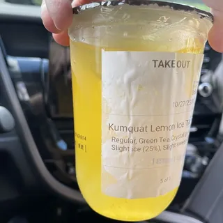 Kumquat Lemon Ice Tea
