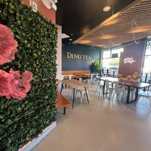 Super cute photo wall