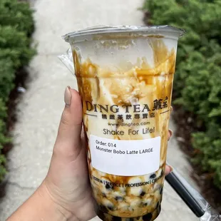 Large Monster Bobo Latte