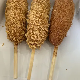 Crunchy Ramen and Combo K-dog