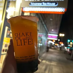 Passion fruit green tea