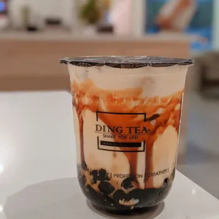 a cup of iced coffee