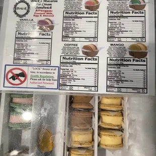 Macaron Ice Cream Sandwich Nutrition Facts