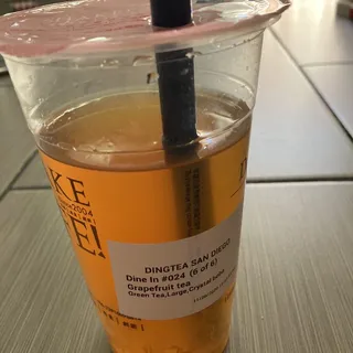 Grapefruit Green/Black Tea