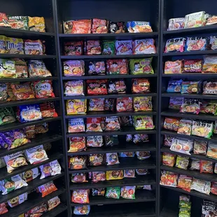 Instant Noodle Selection