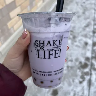 Best Taro Milk Tea near us! And the boba is always really good