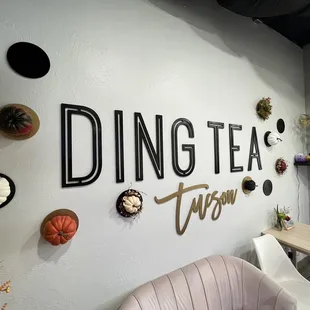 the dining area of the restaurant