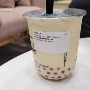 Jasmine Milk Tea