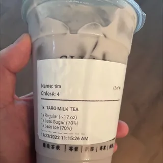 Taro Milk Tea