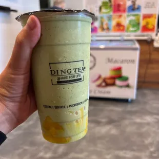 Pistachio Matcha Frappe