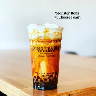 Salty cheese foam
Lovers