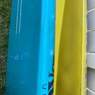 Closeup of finish work