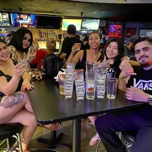 Cute patrons who let me take their picture.