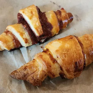 Chocolate/Raspberry &amp; Apricot Rugelach (1/1/24)