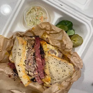 Brisket &amp; Pastrami Sandwich