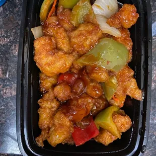 Sweet sour chicken