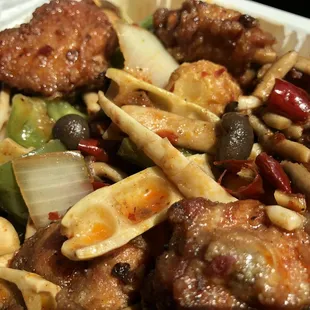 D2. Spicy Chicken Wings in Hotpot