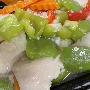 Stir fried Fish Filet