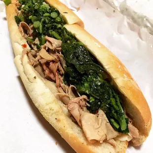 Roast pork sandwich